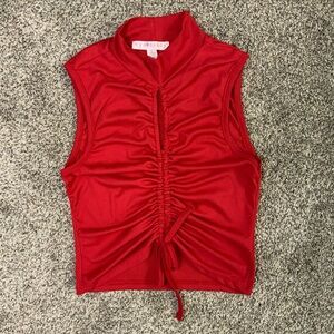 Eye Candy Red Sleeveless Top